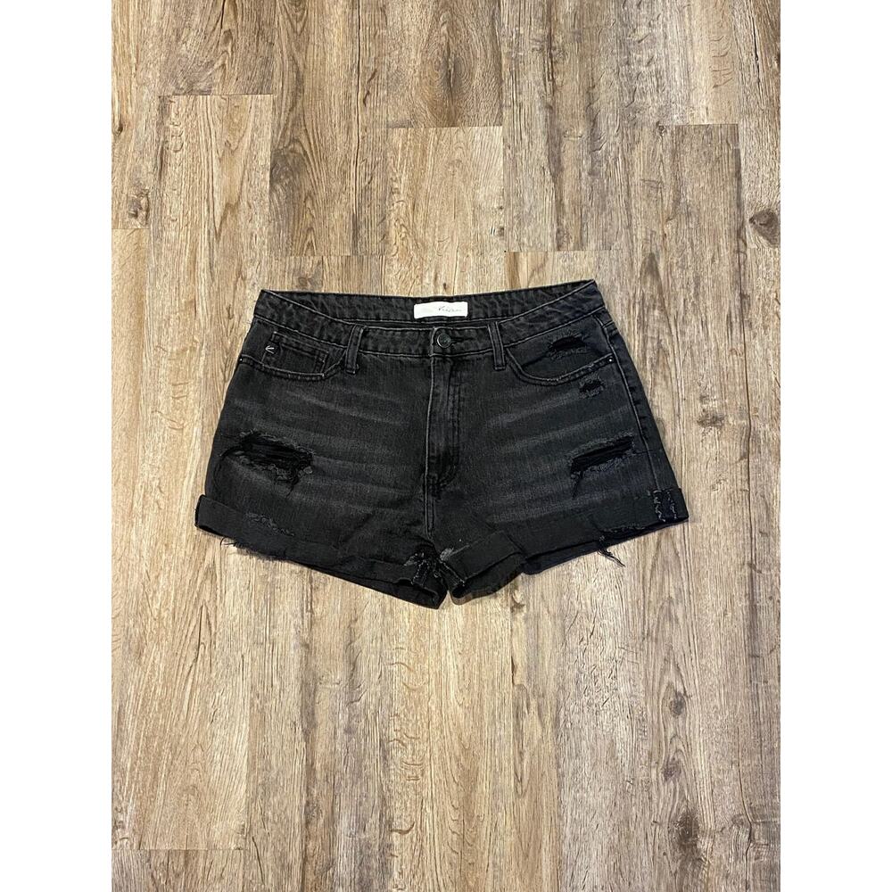 KanCan Womens Kaya High Rise Shorts Size Large